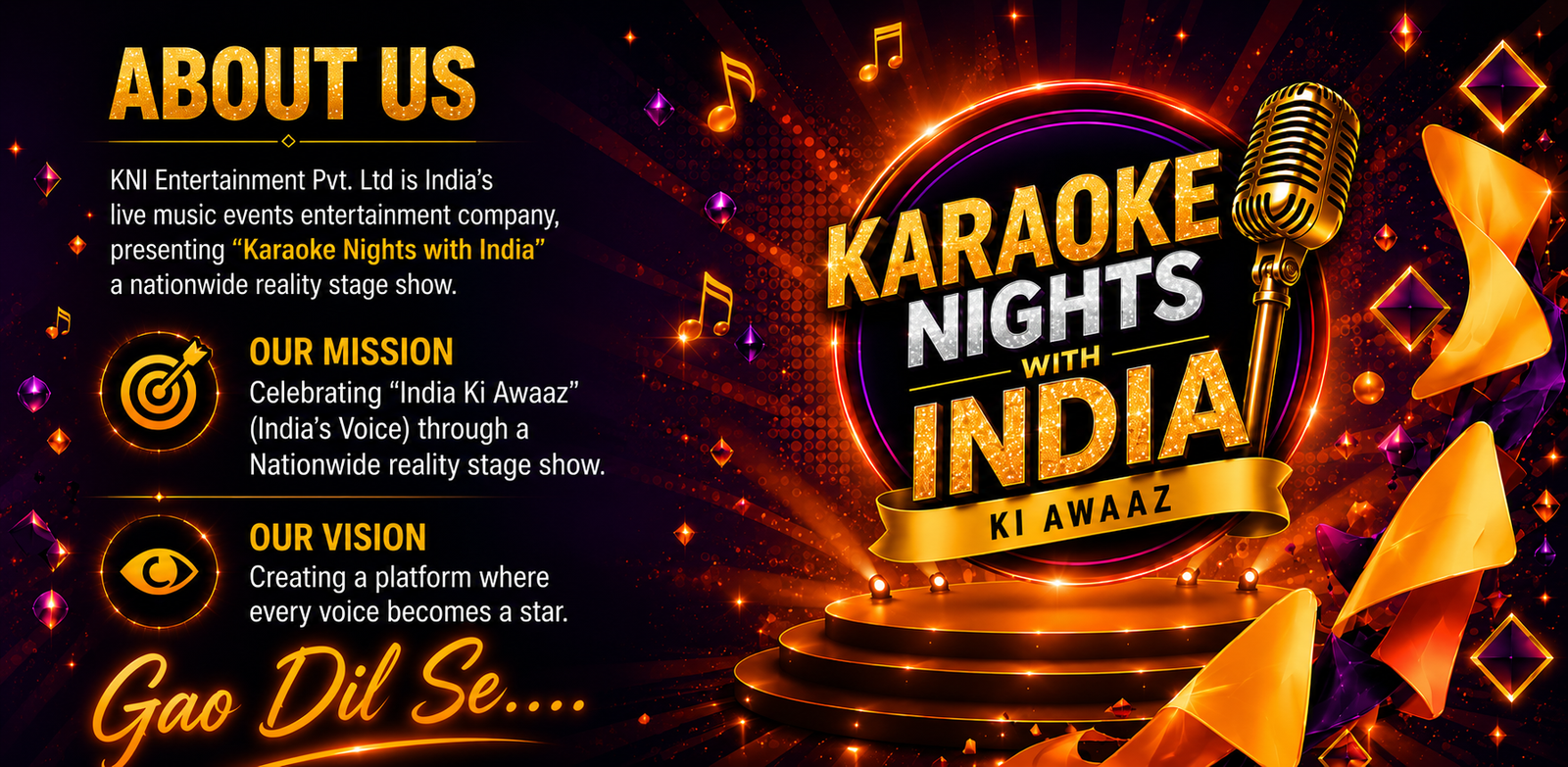 About KNI — Karaoke Nights with India